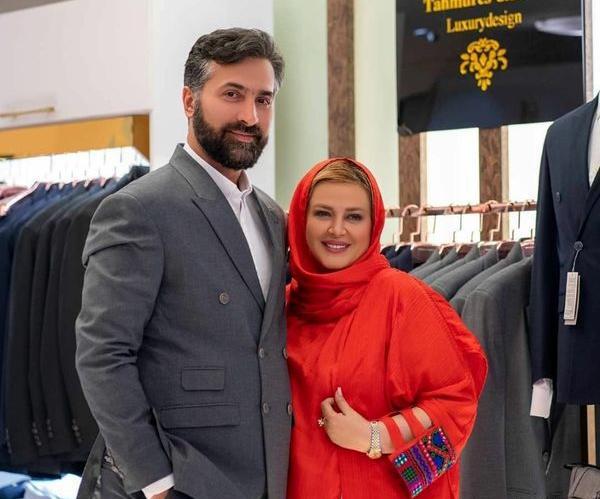 عکس بهاره صدیقی و همسرش