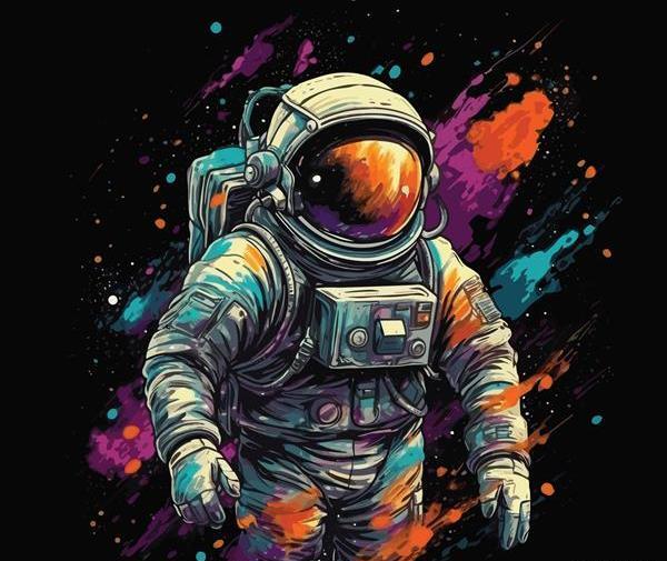 عکس تصویر زمینه فضانوردی