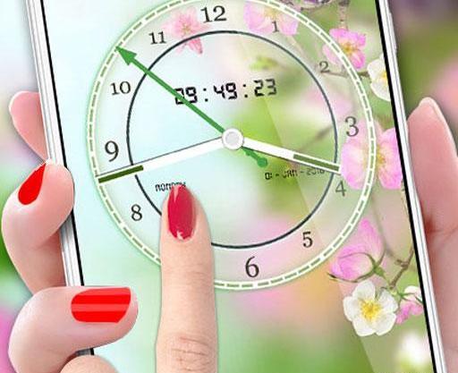 عکس تصویر زمینه ساعت زنده