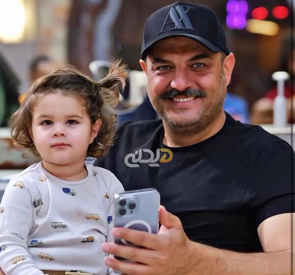 عکس بچه سام درخشانی و همسرش