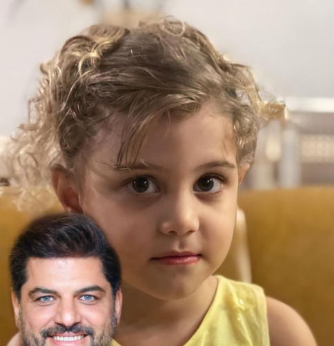 عکس بچه سام درخشانی و همسرش