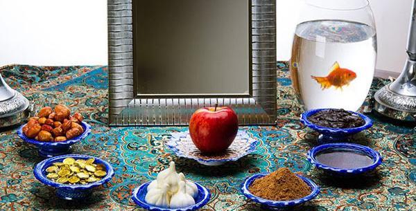 عکس تزیین سفره هفت سین سنتی