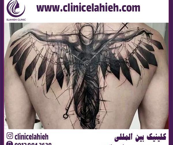 عکس تاتو صورت زیبا