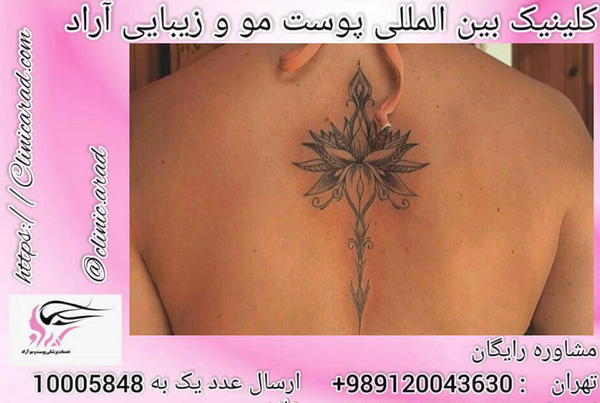 عکس تاتو صورت زیبا