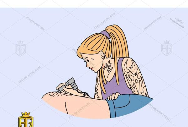 عکس تاتو کاری