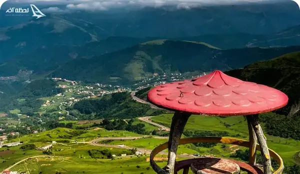 عکس گردنه حیران در بهار