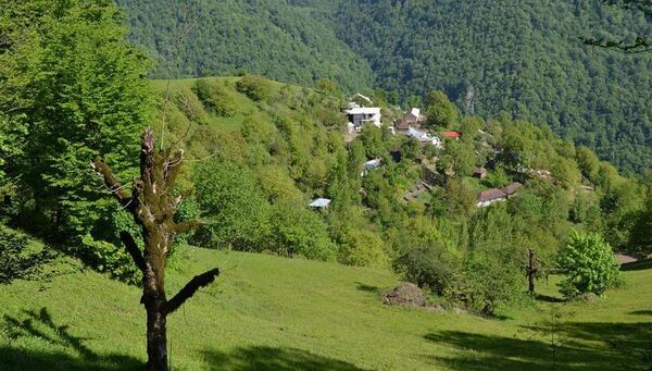 عکس گردنه حیران در بهار