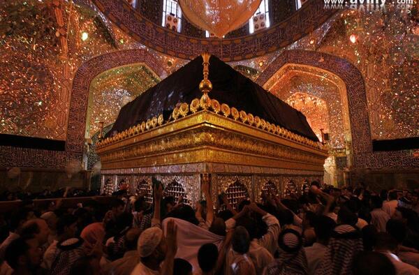 عکس زیبا از حرم امام علی علیه السلام