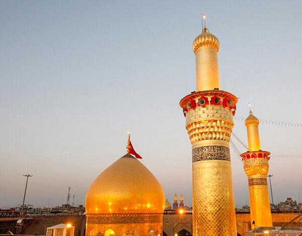 عکس زیبا از حرم امام علی علیه السلام