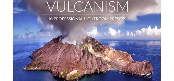 عکس آتشفشان کارتونی