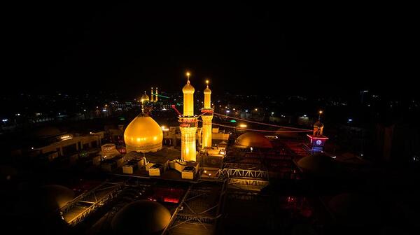 عکس امام حسین و حرم