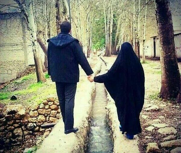عکس پروفایل عاشقانه مذهبی زن و شوهر