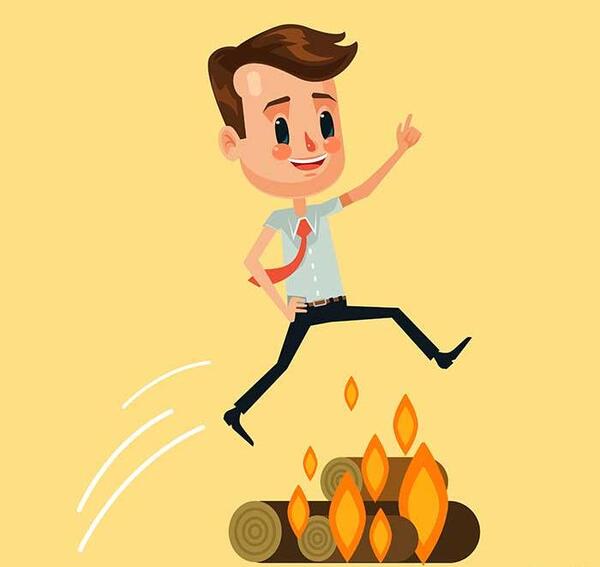 عکس پریدن از روی آتش چهارشنبه سوری