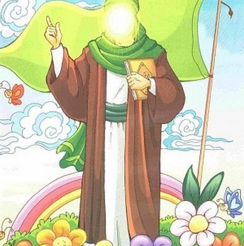 عکس امام علی با کودکان
