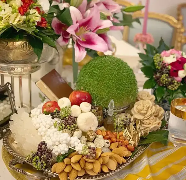 عکس سفره هفت سین برای عروس