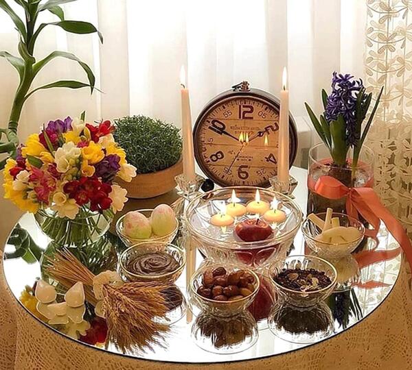 عکس سفره هفت سین برای عروس