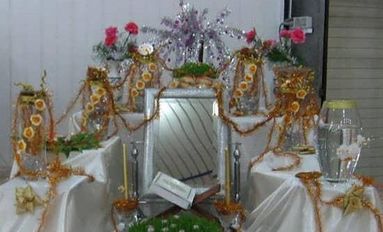 عکس سفره هفت سین برای عروس