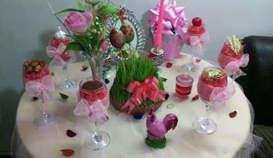 عکس سفره هفت سین برای عروس