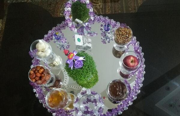 عکس سفره هفت سین برای عروس