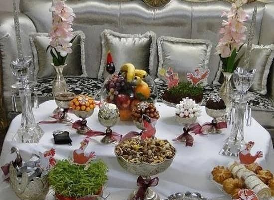 عکس سفره هفت سین برای عروس