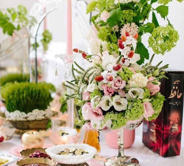 عکس سفره هفت سین برای عروس
