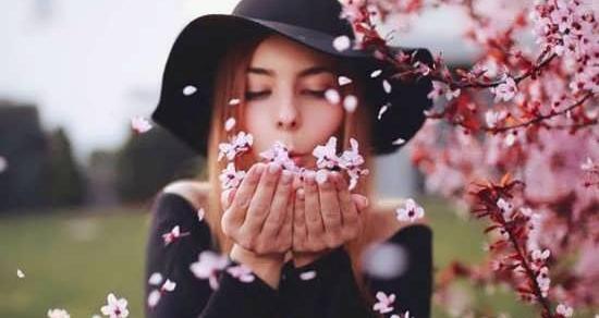 عکس دختر بهار برای پروفایل