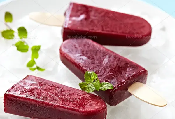 عکس ژله توت سیاه
