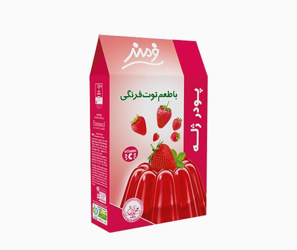 عکس ژله توت سیاه