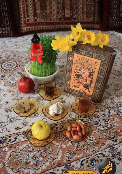 دانلود عکس سفره هفت سین طبیعی