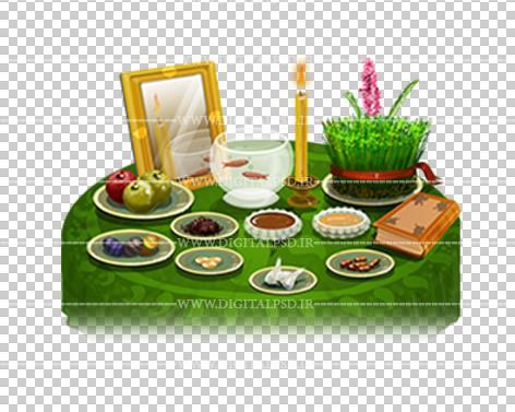 دانلود عکس سفره هفت سین طبیعی