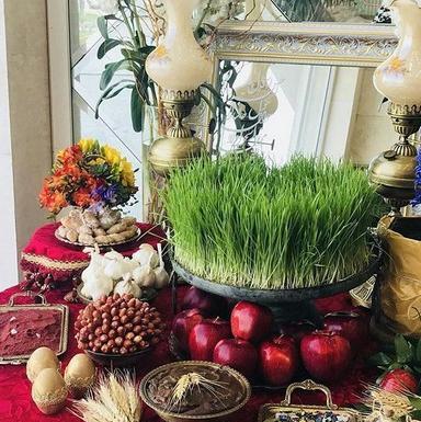 دانلود عکس سفره هفت سین طبیعی