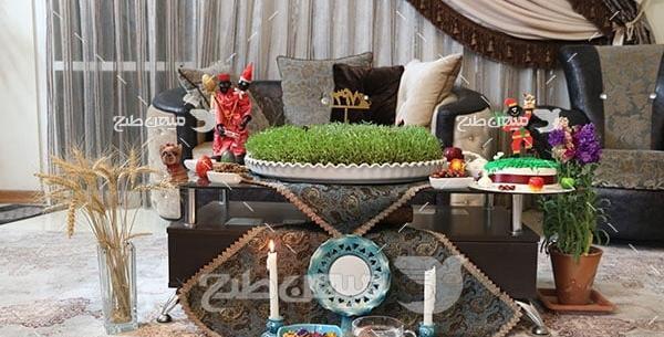 دانلود عکس سفره هفت سین طبیعی