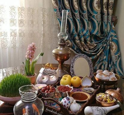 دانلود عکس سفره هفت سین طبیعی