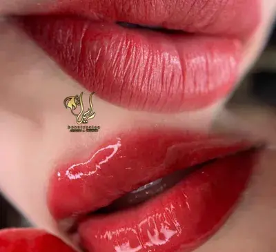 عکس خط لب ورژ لب تاتو