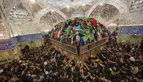 عکس از حرم امام حسین و حضرت ابوالفضل