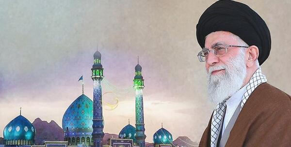 ظهور عکس رهبر و امام زمان