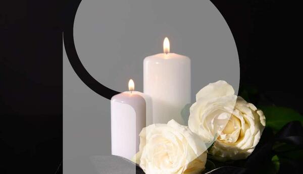 عکس گل و شمع برای تسلیت