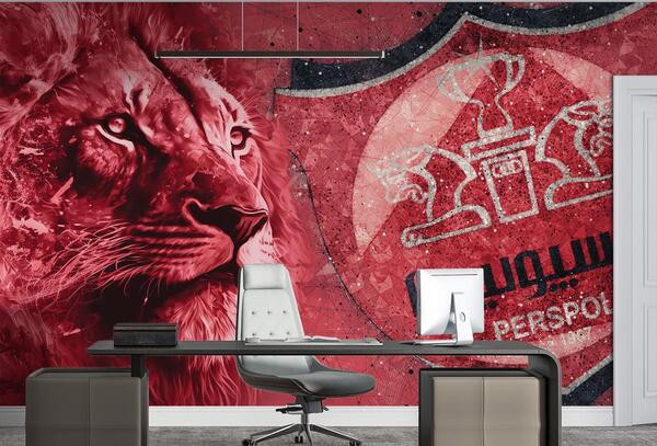 عکس شیر ترسناک پرسپولیس