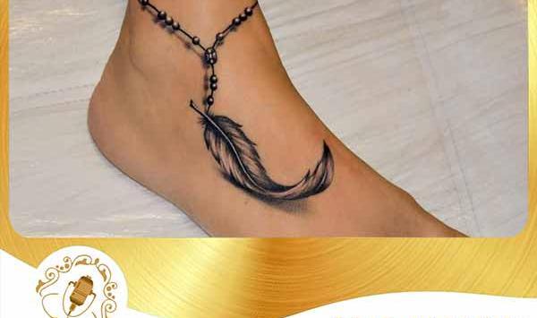 عکس تاتو پروانه سه بعدی