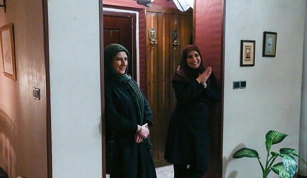 عکس مرجان در سریال آسمان همیشه ابری نیست