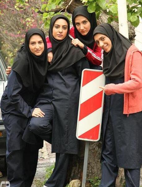 عکس مرجان در سریال آسمان همیشه ابری نیست
