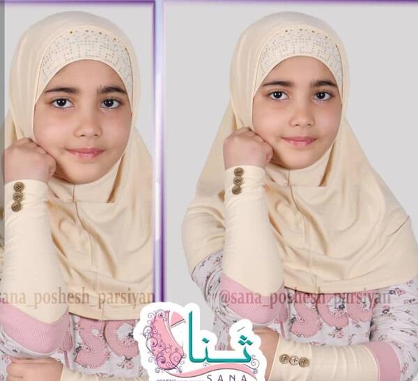 عکس حجاب زیبا با چادر بچه گانه