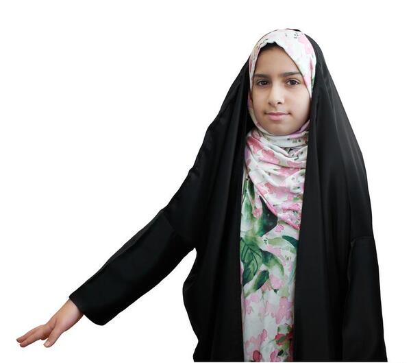 عکس حجاب زیبا با چادر بچه گانه