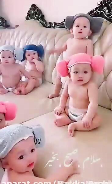 عکس صبح بخیر بچه ها