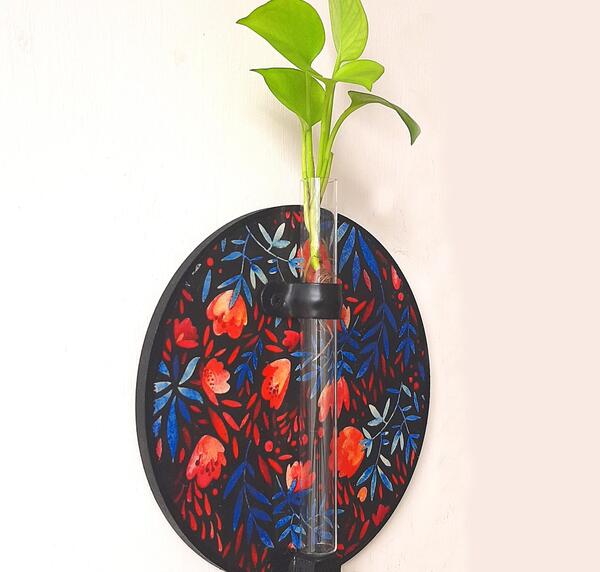 عکس گلدان بهاری