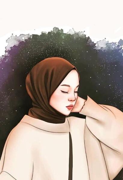 عکس کودکانه با حجاب برای پروفایل
