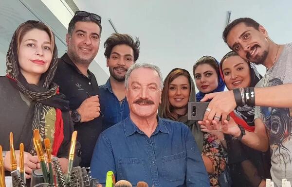 عکس بهاره حسینی در سریال دل