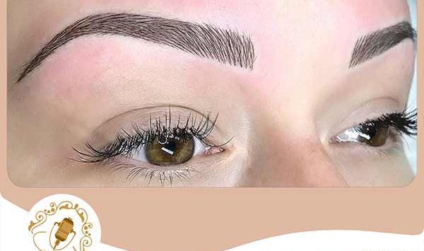 عکس تاتو ابرو میکروبلیدینگ