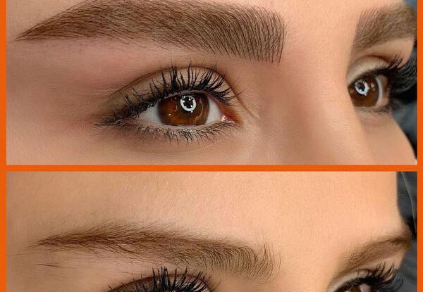 عکس تاتو ابرو میکروبلیدینگ