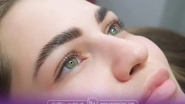 عکس تاتو ابرو میکروبلیدینگ
